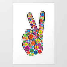 Picture of a peace sign