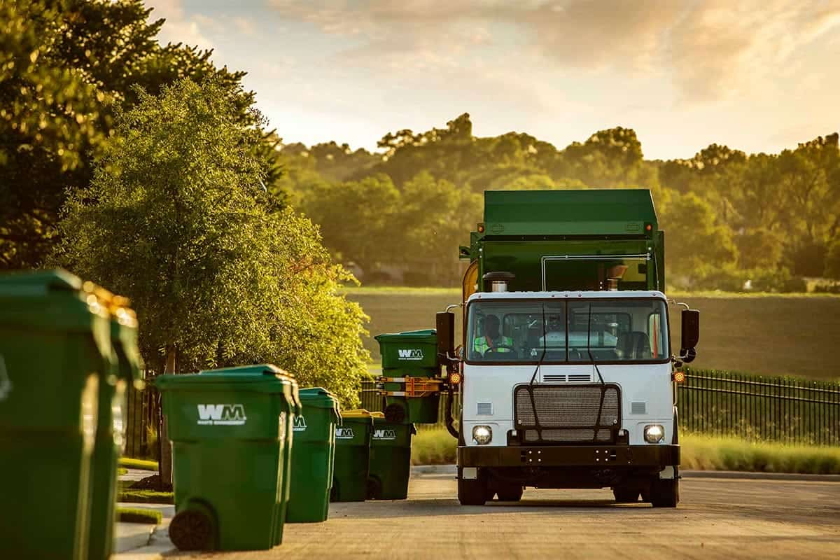 Image of a garbage truck