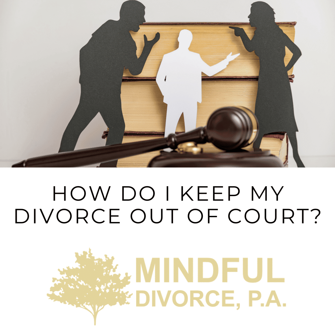 how to keep divorce out of court