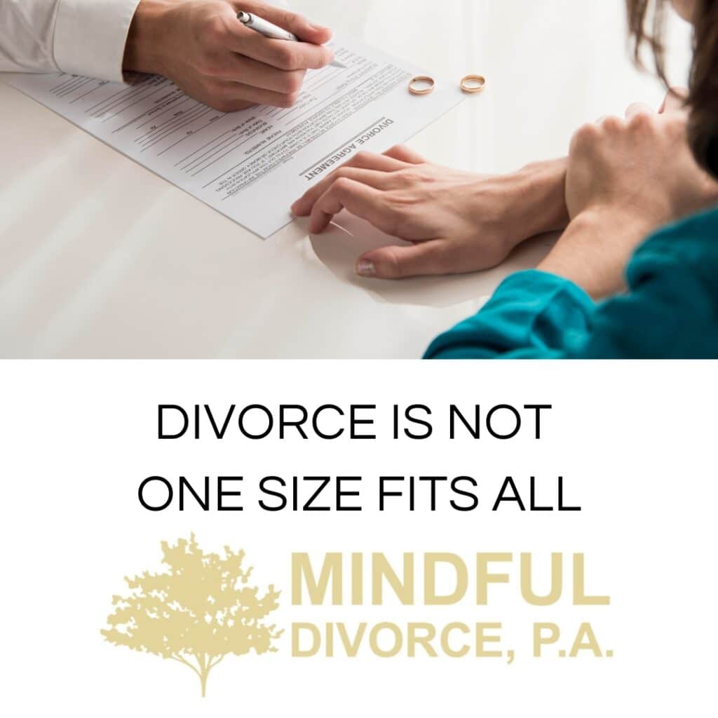 10.02.24 - Mindful Divorce - Divorce Is Not One Size Fits All (1)