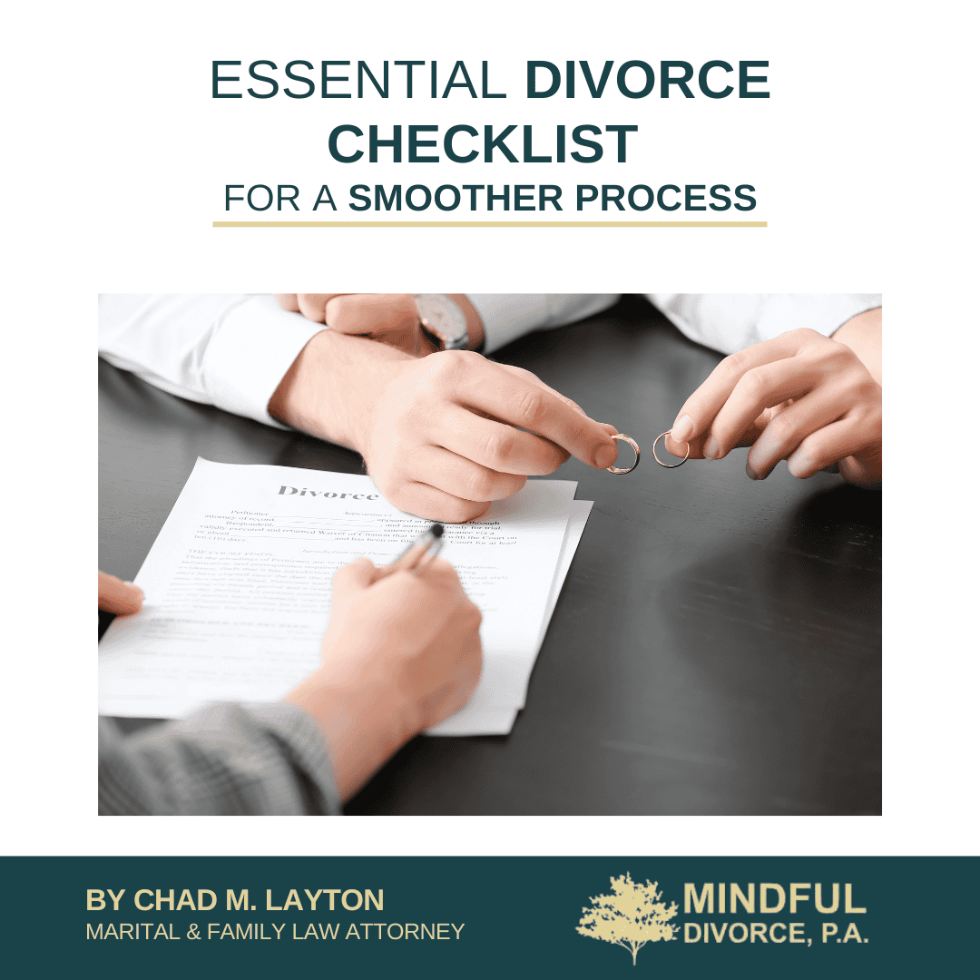 Essential Divorce Checklist for a Smoother Process