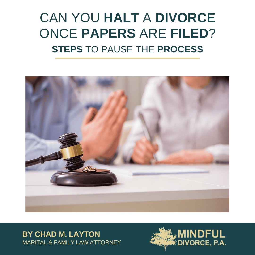 Can You Halt a Divorce Once Papers Are Filed? Steps to Pause the Process