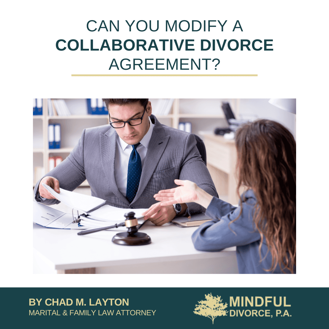 Can You Modify a Collaborative Divorce Agreement?