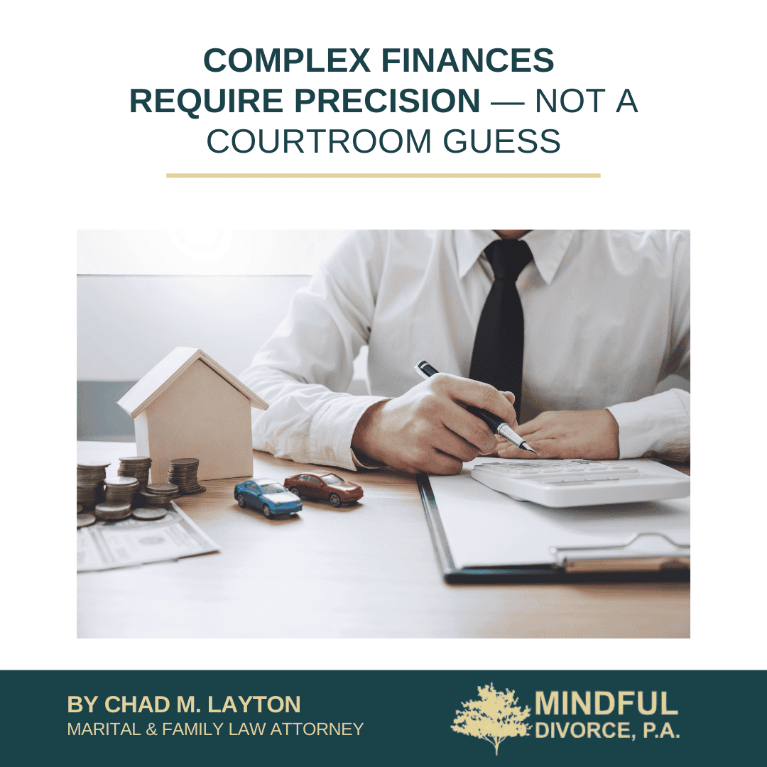 Complex Finances Require Precision — Not a Courtroom Guess