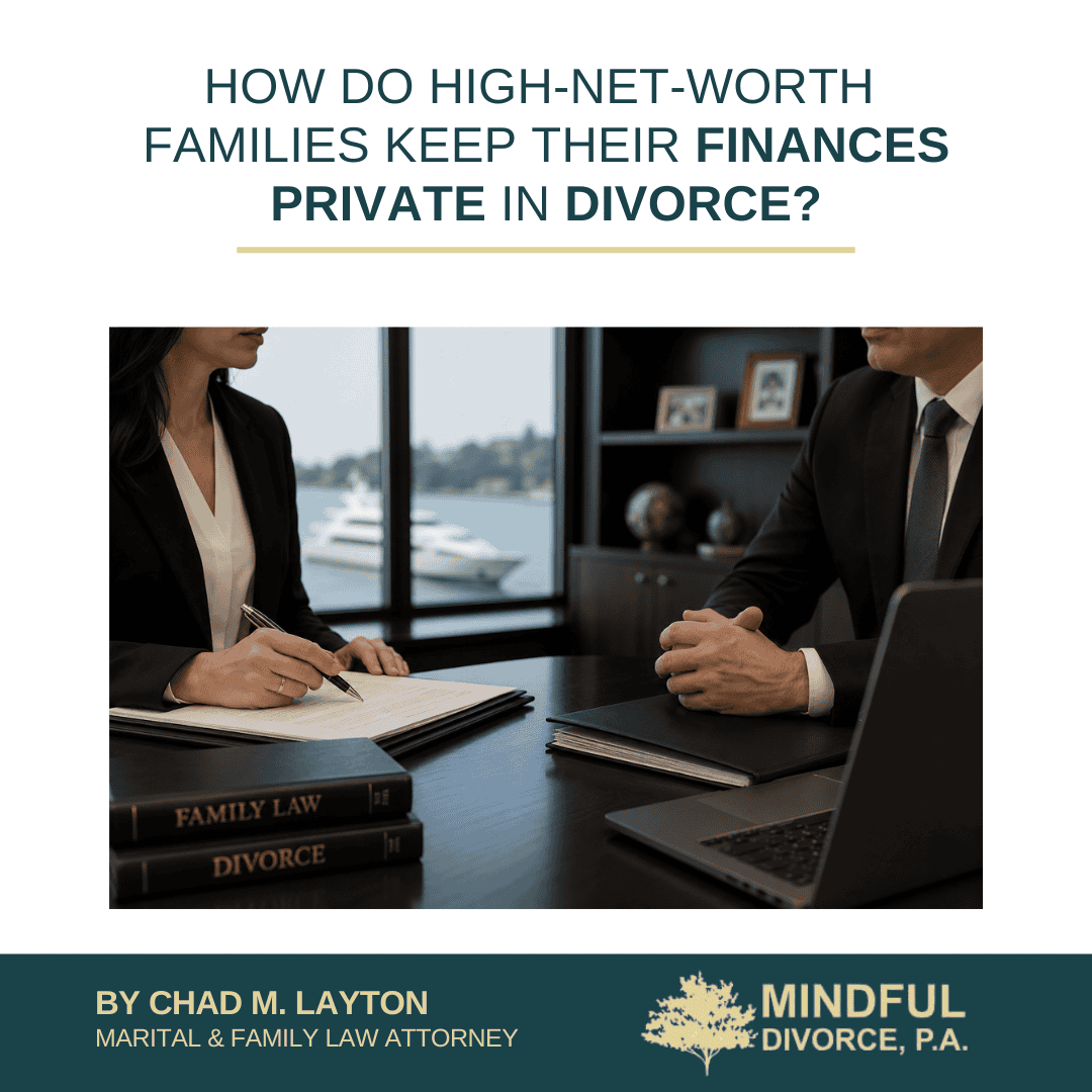 How Do High Net Worth Families Keep Their Finances Private in Divorce?